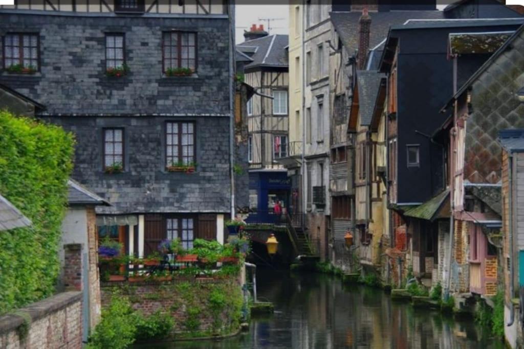 Apartamento Chic Et Normand, Parking Facile, Wifi Hd Pont-Audemer Exterior foto